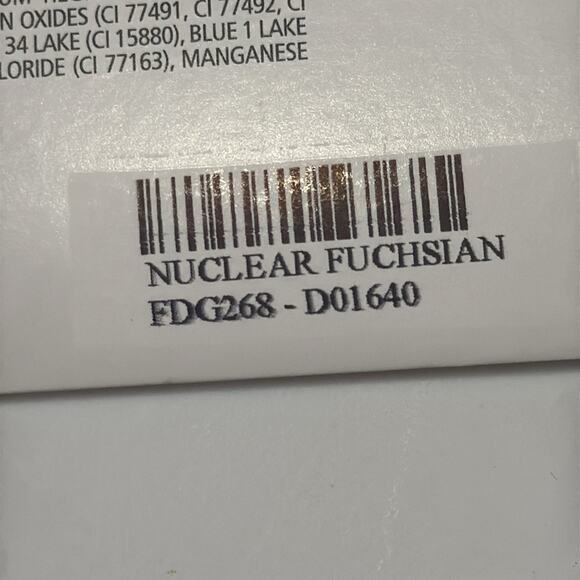 NWT Color Street "Nuclear Fuchsian" Glitter Nail Strips - Picture 4 of 4